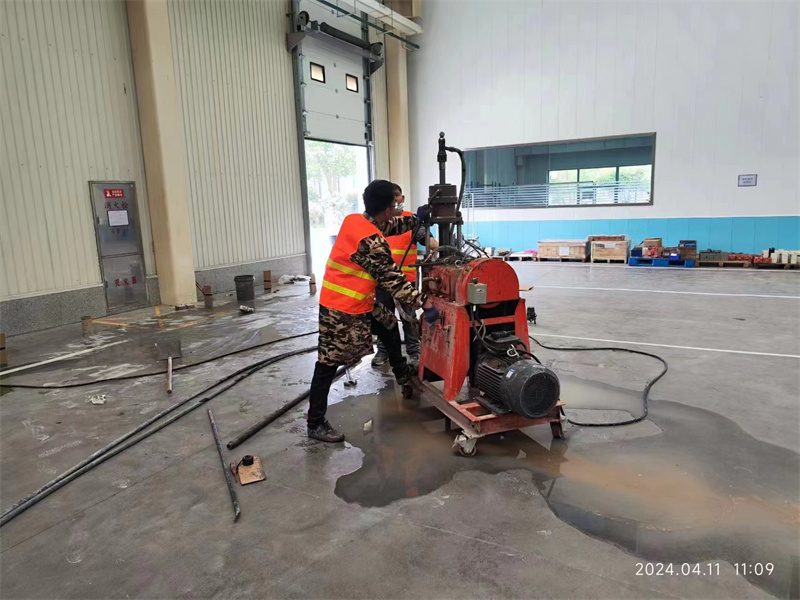 汝州厂房地面下沉塌陷注浆加固施工